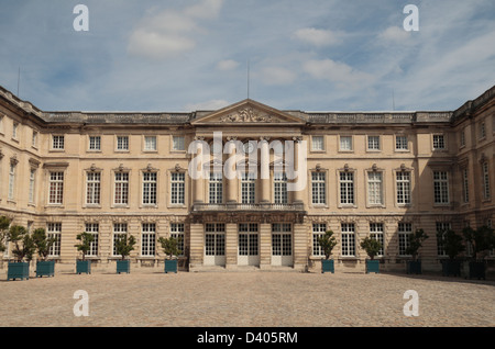 Das Palais de Compiègne (Schloss von Compiègne) in Compiègne, Oise Abteilung der Picardie, Nord-Frankreich. Stockfoto