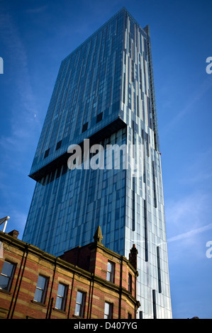 Manchester Hilton Hotel Beetham Tower Stockfoto