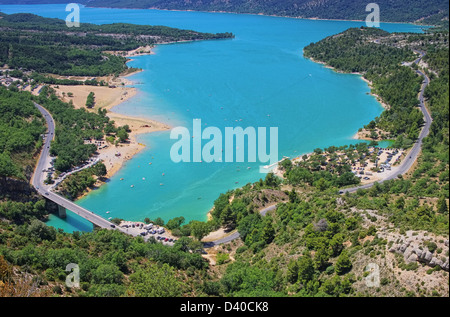 Lac de Sainte-Croix 02 Stockfoto