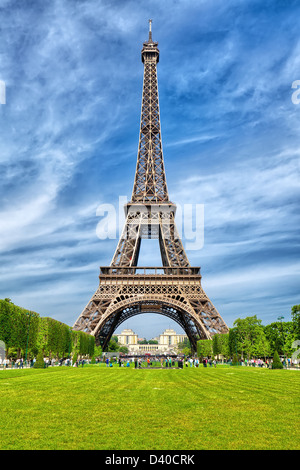 Willkommen in Paris Frankreich Stockfoto