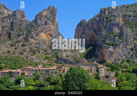 Moustiers-Sainte-Marie 03 Stockfoto