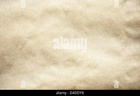 Braune Papierstruktur Stockfoto
