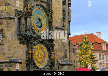 Prag Weihnachtsmarkt - Prager Weihnachtsmarkt 09 Stockfoto