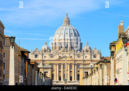 Rom Petersdom - Rom päpstliche Basilika des Heiligen Petrus 03 Stockfoto