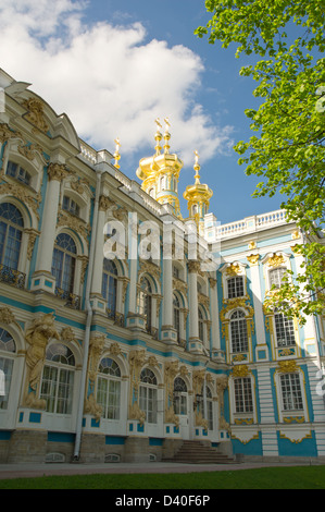 Große und sehr schöne historische Katharinenpalast Stockfoto