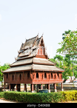 Tripitaka Haus, Wat Thuang Sri Nuang Ubonratchathani, Thailand Stockfoto