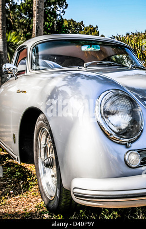 1956 Porsche 356A 1600 Speedster auf der Exot in Sarasota Florida Stockfoto