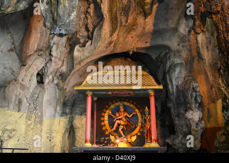 Asien Malaysia Kuala Lumpur Hindu Tempel Batu Caves Stockfoto