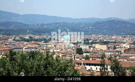 Die große Synagoge. Tempio Maggiore. Florenz, Italien. Stockfoto