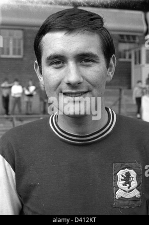 Lew Chatterley Aston Villa FC Fußballer 1967. Stockfoto
