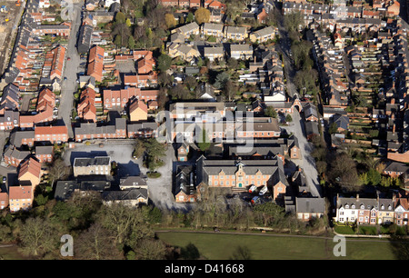 Luftaufnahme des ehemaligen Krankenhauses Westwood, Beverley East Yorkshire Stockfoto