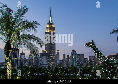 Rooftop Bar 230 Fith Avenue, Manhattan, New York, USA Stockfoto