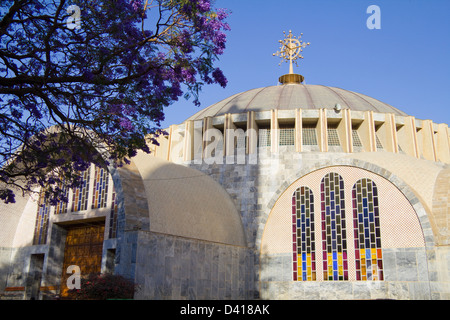 St. Maria von Zion Kirche Axum Äthiopien Afrika Stockfoto