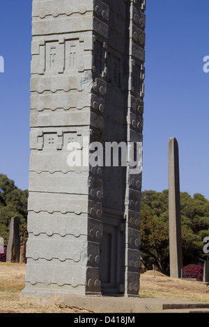 Nördlichen Stelen Park, Axum, Äthiopien Stockfoto