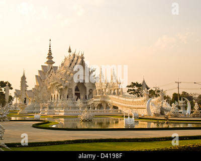 Wat Rong Khun in Chiang Rai, Thailand Stockfoto