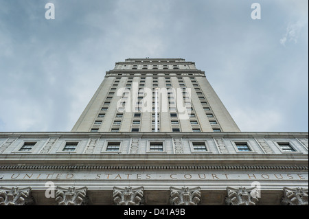 Die United States Court House in Manhattan, New York-Unterstadt Stockfoto