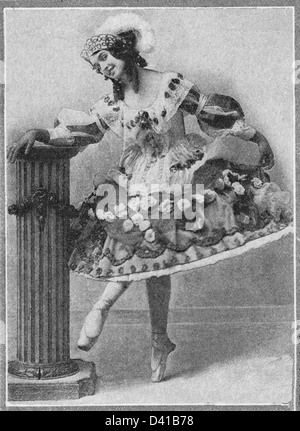 Miss Stuart im Tschaikowsky Bakst Ballett - Dornröschen - die große Show im New York Hippodrome, ca. 1913 Stockfoto