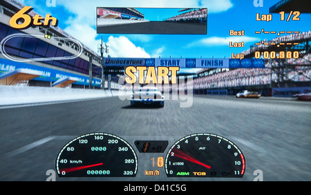 Gran Turismo GT GT1 video Computer Spiel Startseite Stockfoto