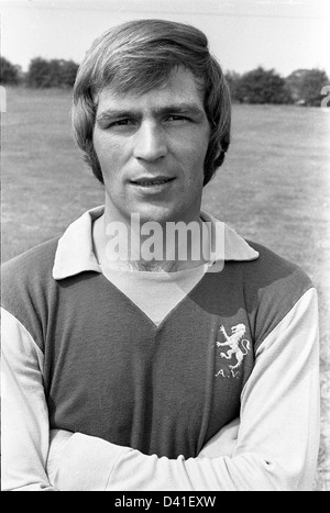 Ian Ross Aston Villa Football Club Fußballer 1972 Stockfoto