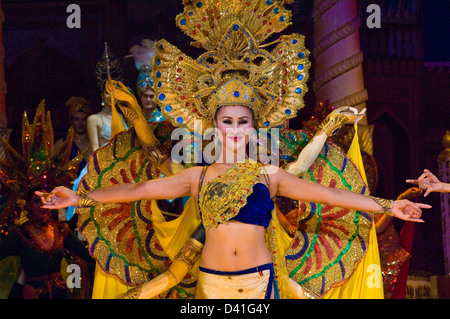 Tiffany Original Transvestiten Cabaret-Show, Pattaya, Thailand Stockfoto