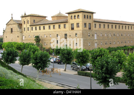 Königsburg in Olite (Navarra, Spanien) Stockfoto