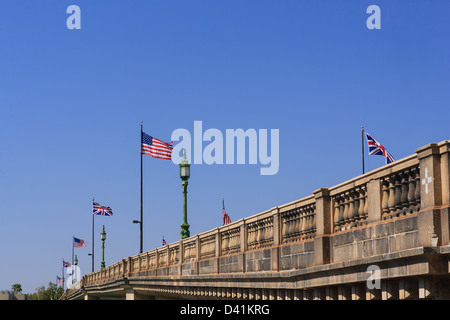 Die London Bridge in Lake Havasu City Stockfoto