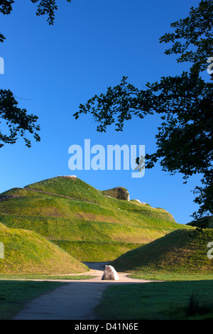 Der Leiter des Northumberlandia, Charles Jencks menschlichen Landform Skulptur in der Nähe von Cramlington in Northumberland Stockfoto