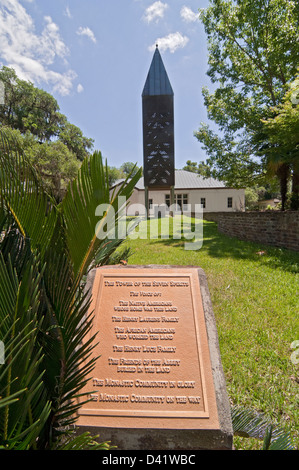 Mepkin Abbey ist eine Gemeinschaft von katholischen Trappisten-Zisterzienser-Mönche befindet sich auf dem Cooper River nördlich von Charleston SC Stockfoto