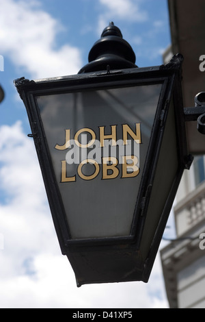 John Lobb Schuh-Shop Stockfoto