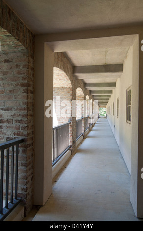 Mepkin Abbey ist eine Gemeinschaft von katholischen Trappisten-Zisterzienser-Mönche befindet sich auf dem Cooper River nördlich von Charleston SC Stockfoto