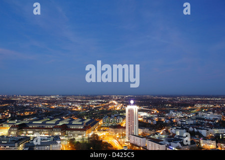 Leipzig, Deutschland, Übersicht über Leipzig Stockfoto