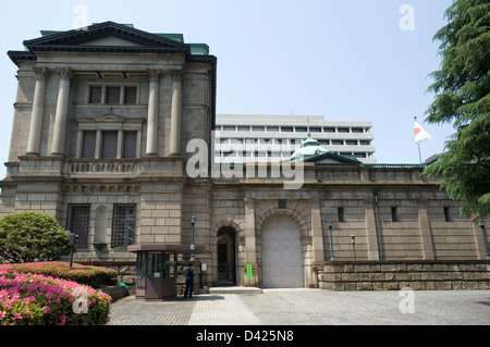 Hauptquartier der japanischen Nippon Ginko, Bank of Japan (BOJ), historisches Gebäude in Nihonbashi, Tokyo während der Meiji-Zeit gebaut. Stockfoto