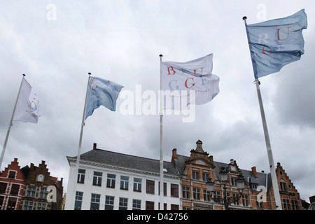 Reisebilder aus Brügge, Belgien Stockfoto