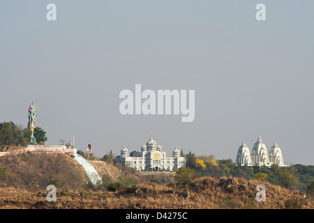 Blick über Puttaparthi. Andhra Pradesh, Indien Stockfoto