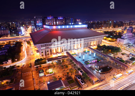 Bahnhof Taipei in Taipeh, Taiwan. Stockfoto