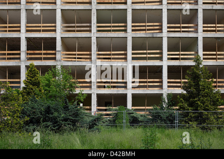 Berlin, Deutschland, die Ruine des Fabrikgebaeudes in Lichtenberg Stockfoto