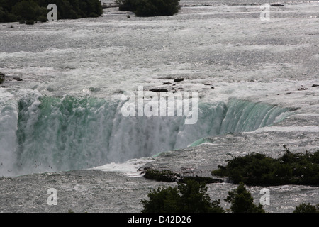 Rand von Niagara falls Stockfoto