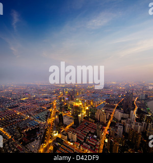 Shanghai Lujiazui Finanz- und Handelszentrum Zone skyline Stockfoto