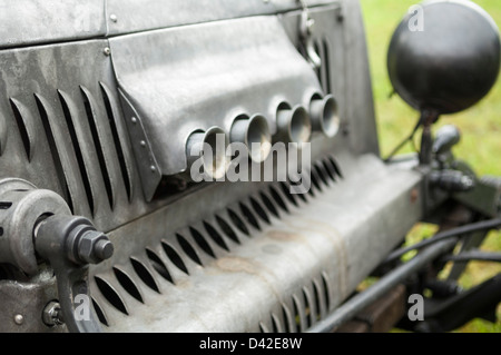 Alvis klassische Rennwagen Nahaufnahme Stockfoto