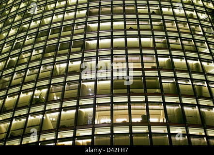 Berlin, Deutschland, die Bahn-Tower am Potsdamer Platz Stockfoto