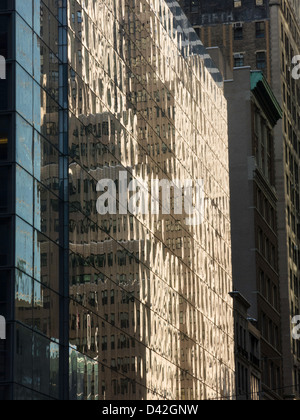 Fassaden, NYC Stockfoto