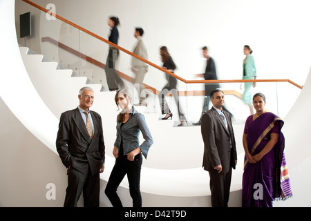 Freiburg, Deutschland, einer internationalen Business-team Stockfoto