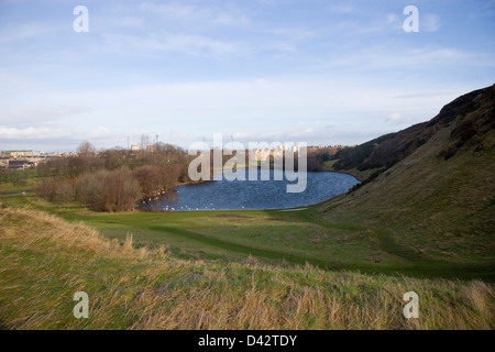 St. Margaret Loch Holyrood Park Stockfoto