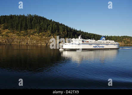 Vancouver nach Nanaimo Route, British Columbia Ferries, Kanada Stockfoto