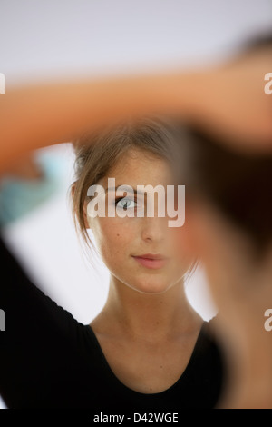 Freiburg, Deutschland, eine junge Balletttaenzerin Stockfoto