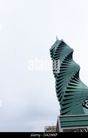 Perspektive des Turmes F & F Stockfoto