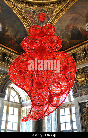 Zeitgenössische Kunst von "Joana Vasconcelos", innen das Chateau de Versailles, Frankreich Stockfoto