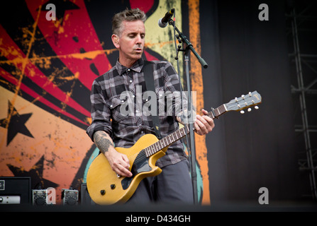 2. September 2012 - tritt The Social Distortion im Bereich Parco Nord, Bologna, Italien Stockfoto