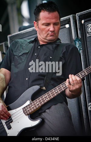 2. September 2012 - tritt The Social Distortion im Bereich Parco Nord, Bologna, Italien Stockfoto