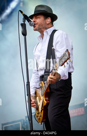 2. September 2012 - tritt The Social Distortion im Bereich Parco Nord, Bologna, Italien Stockfoto